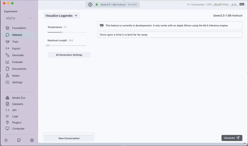Visualize Logprobs GIF