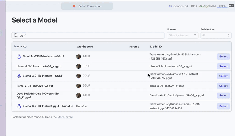 Change Inference Engine
