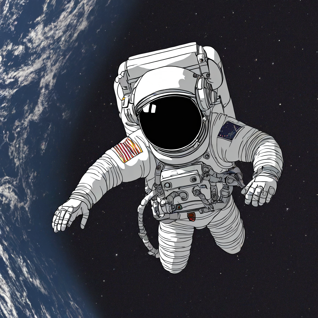 Simpsons astronaut result